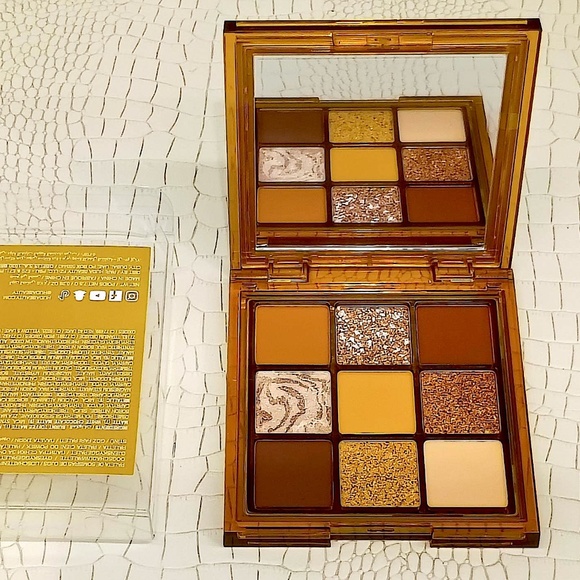 Brand New Huda Beauty Toffee Brown Obsessions Eyeshadow Palette (NIB) - Picture 4 of 6